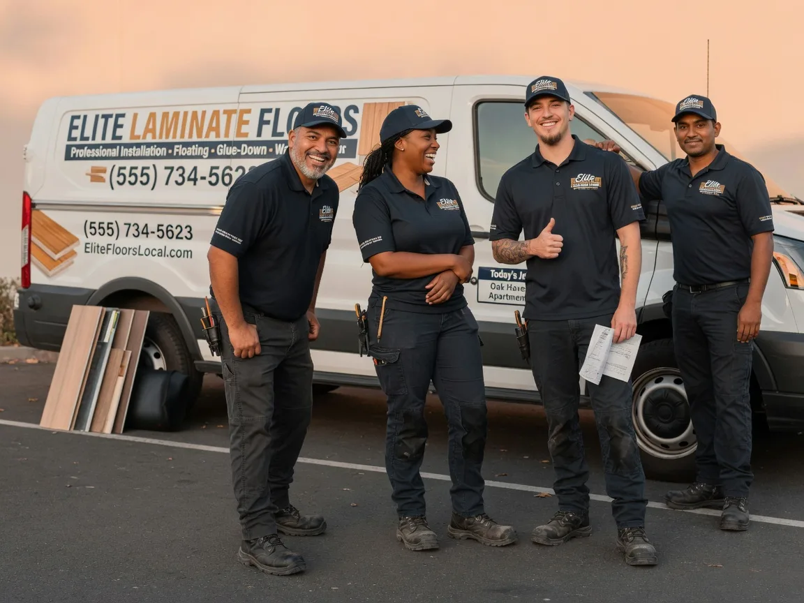 Laminate flooring installation company in Little Cedar, IA